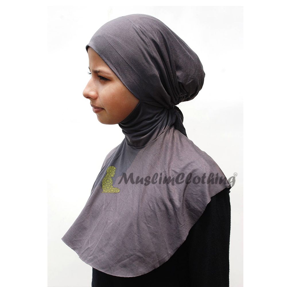 Ninja Mocha Underscarf Tie Behind Neck Tight Style Moroccan Inner Scarves Hijab Kimar Fashion