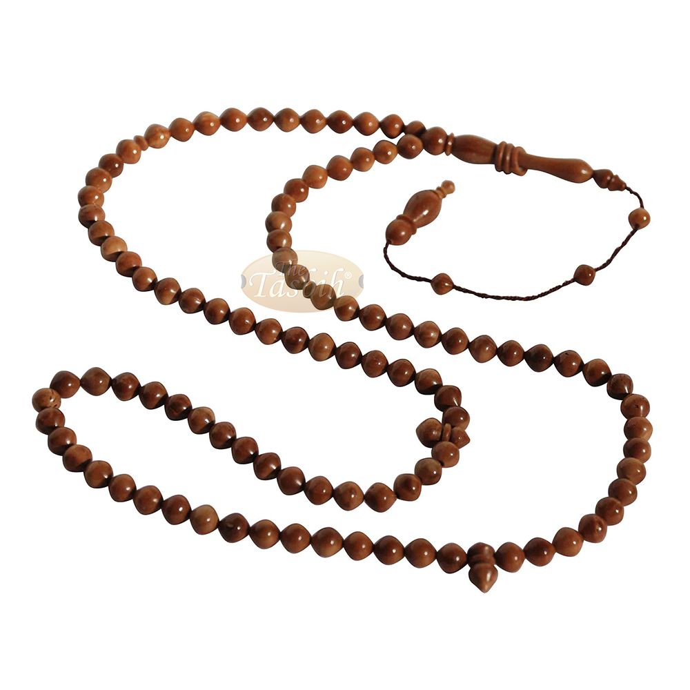 Exotic Genuine Koka Seed 7 mm Tasbih 99-Beads Prayer Beads