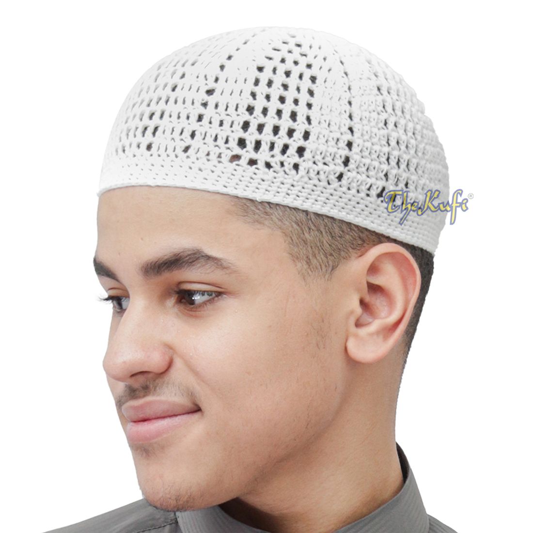 Open-weave Hand-crocheted Caps