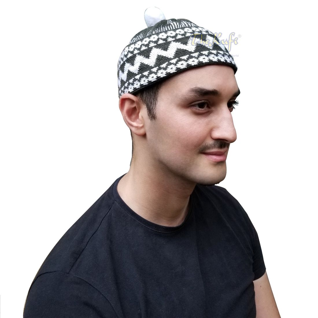 Zigzag African Beanie Caps