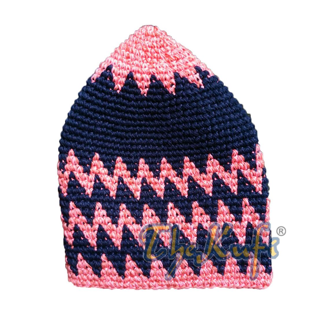 Zigzag Hand-crocheted Caps