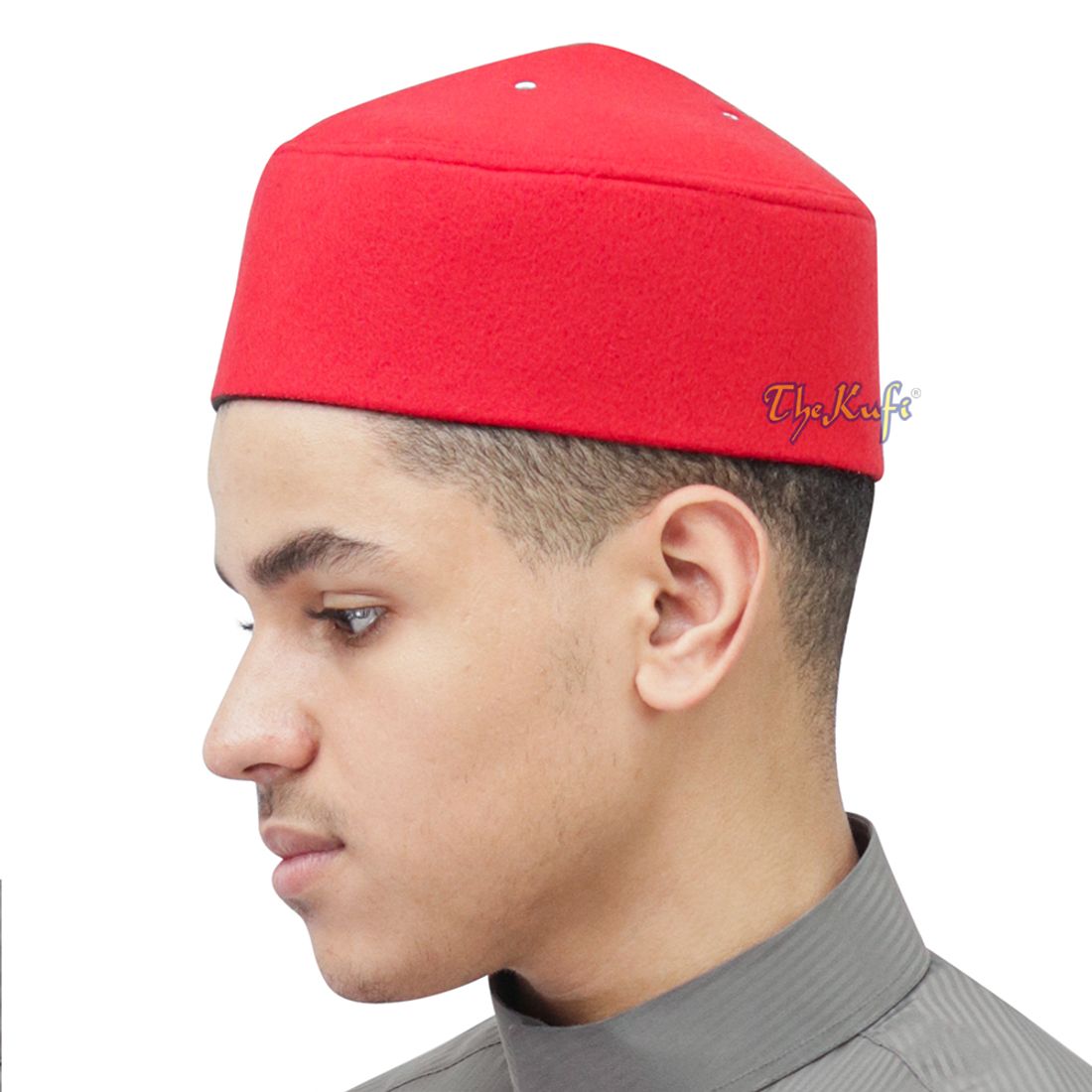 Faux Felt Fez Hats