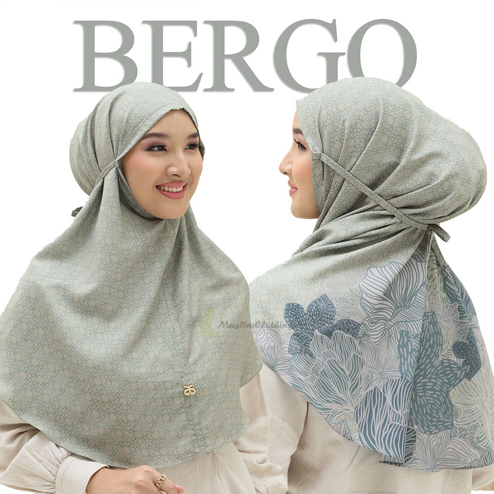 Aisyah Scarves® Bergo Poppy Sage