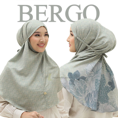 Aisyah Scarves® Bergo Poppy Sage