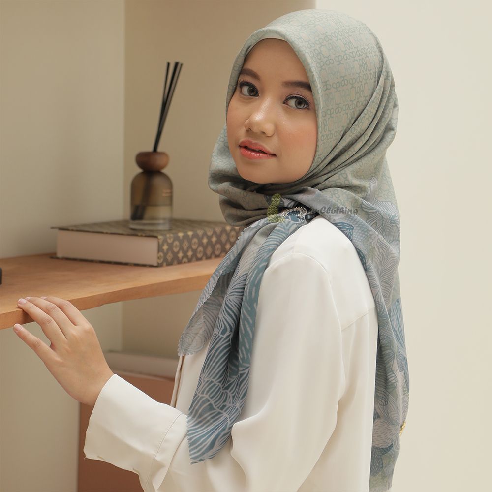 Aisyah Scarves® Sage Poppy Series Scarf Hijab
