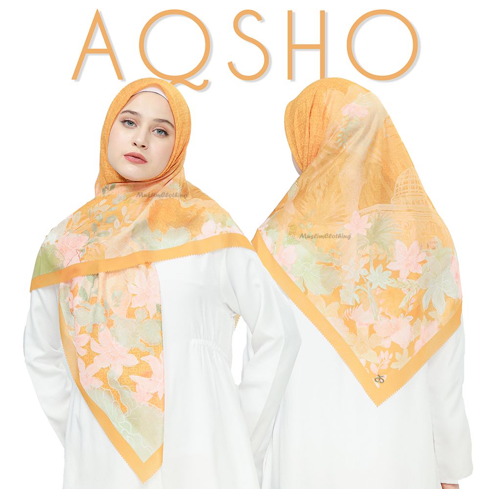 Aisyah Scarves® Honey Aqsho Series Scarf Hijab