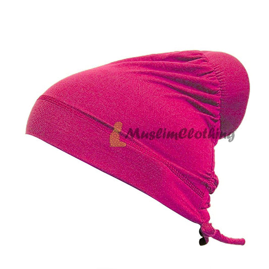 Pink Hair One-Sized Soft Polyester Bun Underscarf