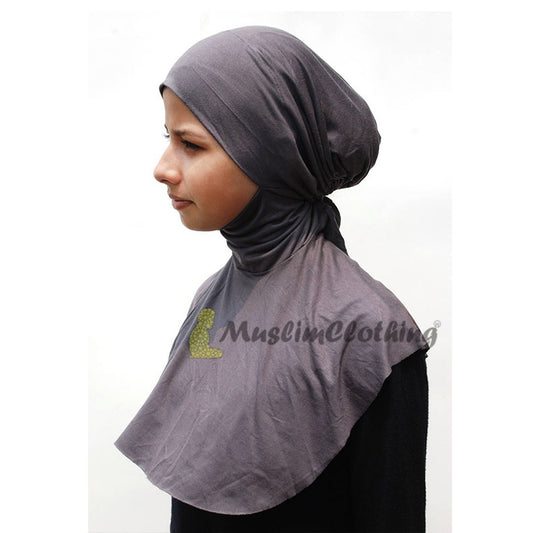 Ninja Mocha Underscarf Tie Behind Neck Tight Style Moroccan Inner Scarves Hijab Kimar Fashion