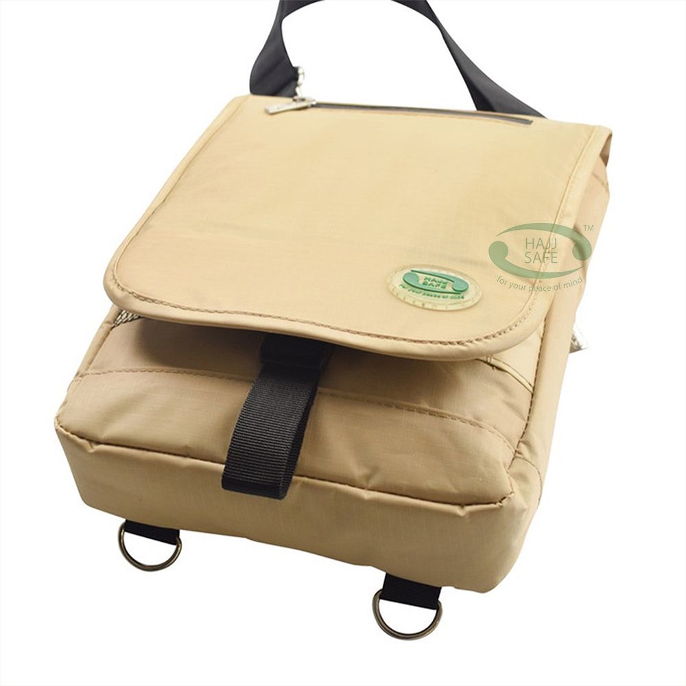 HajjSafe™ Hajj & Umrah – Side and Backpack [Anti-Theft & Secure]