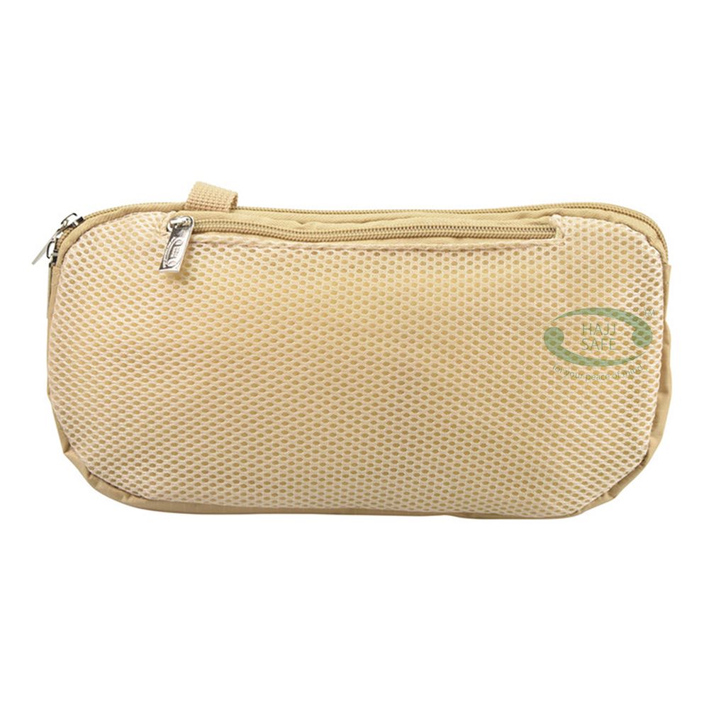 Hajj & Umrah Anti-Theft Reinforced Ihram Belt Waist Pouch Security Safety Travel Accessory 5.7×11-inch