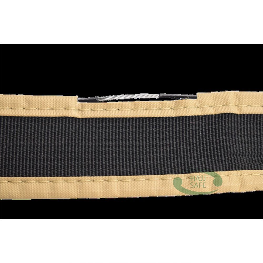 Hajj & Umrah Anti-Theft Reinforced Ihram Belt Waist Pouch Security Safety Travel Accessory 3.1×11-inch