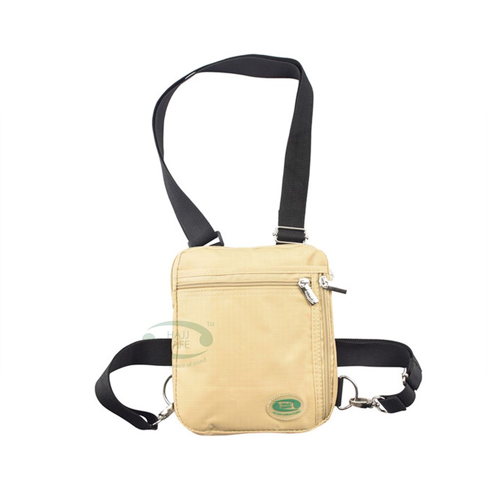 HajjSafe™ Hajj & Umrah – Anti-Theft Secure Side Bag & Neck Bag