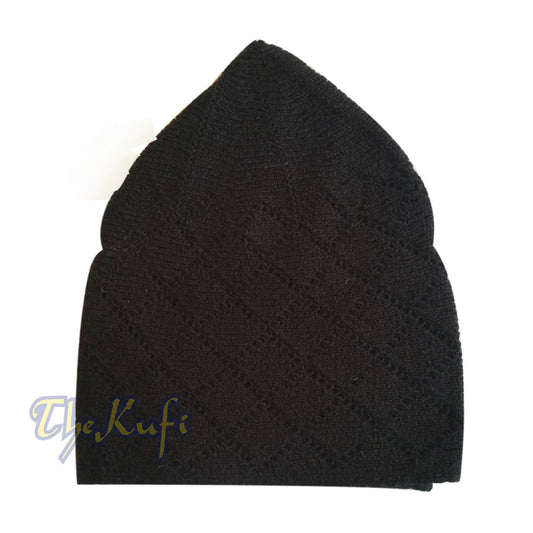 Skull Cap Kufi For Winter – Dark Brown Acrylic 2-3 mm Thick Turkish Beanie