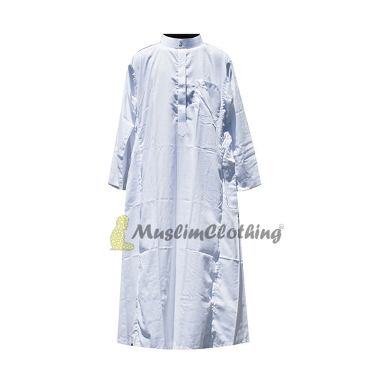Islamic Long White Men’s Thoub Thowb Clothing Robe Dishdash 2XL