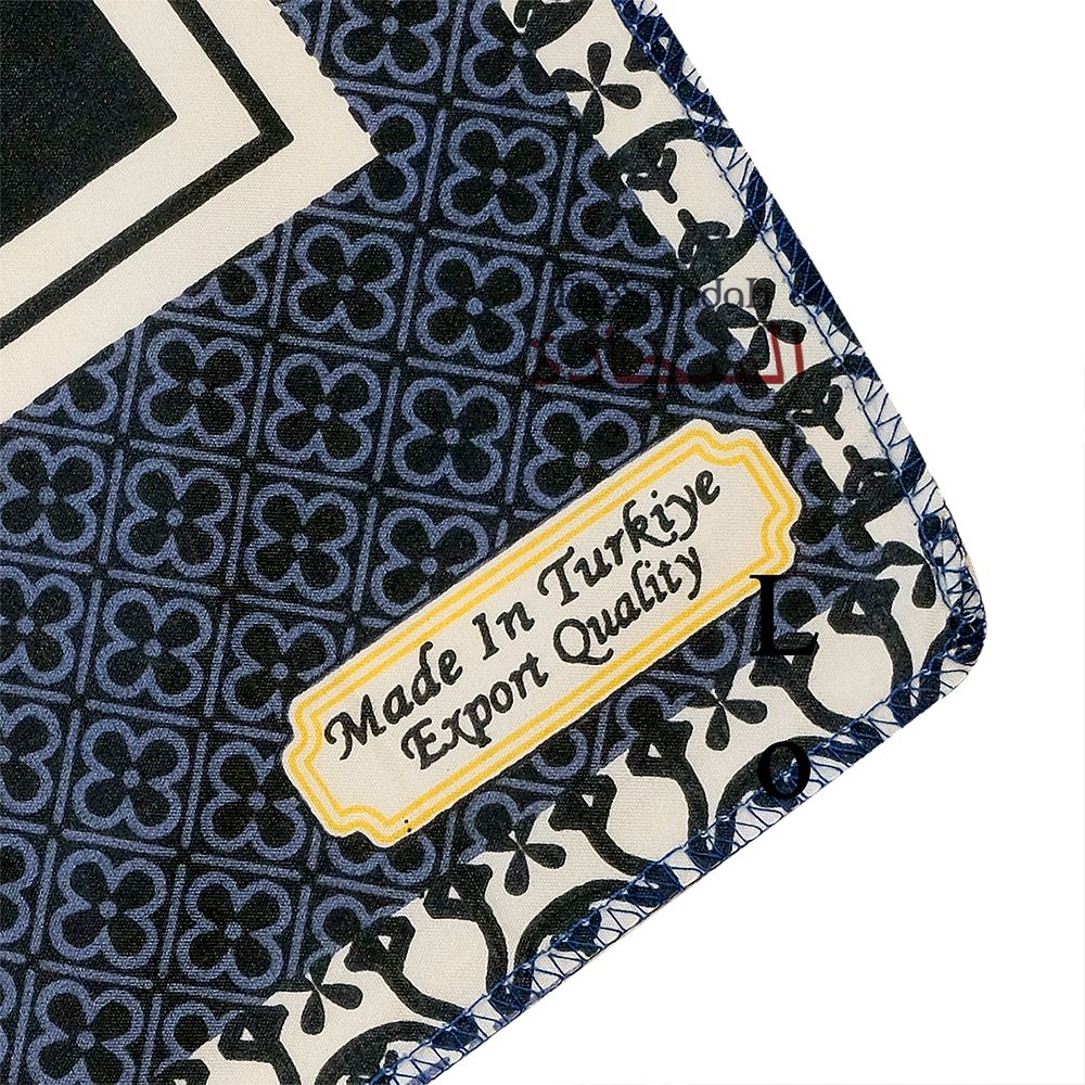 Travel Prayer Rug – Thin 24x40In Black Kabah Arched Design Sajadah Prayer Rug