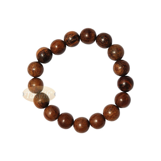Large Exotic Oud Aloeswood Gaharu 12 mm Bead Bracelet