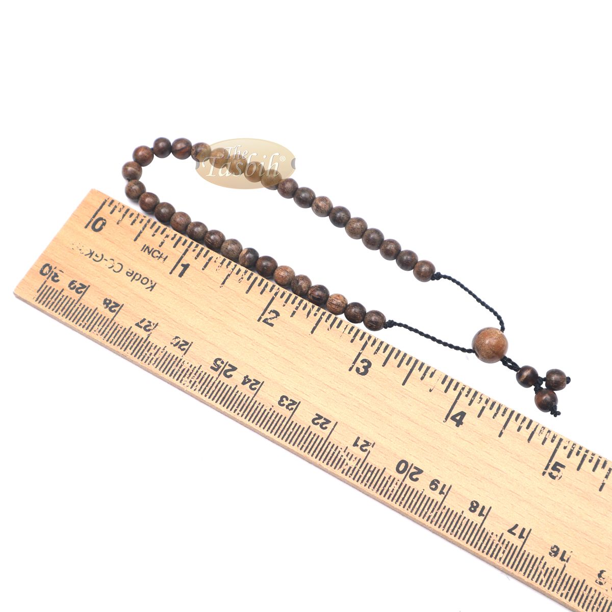 Kids & Toddlers Oud Bracelet Adjustable x-Small 4 mm Agarwood 5-6” Tasbih 33 Beads