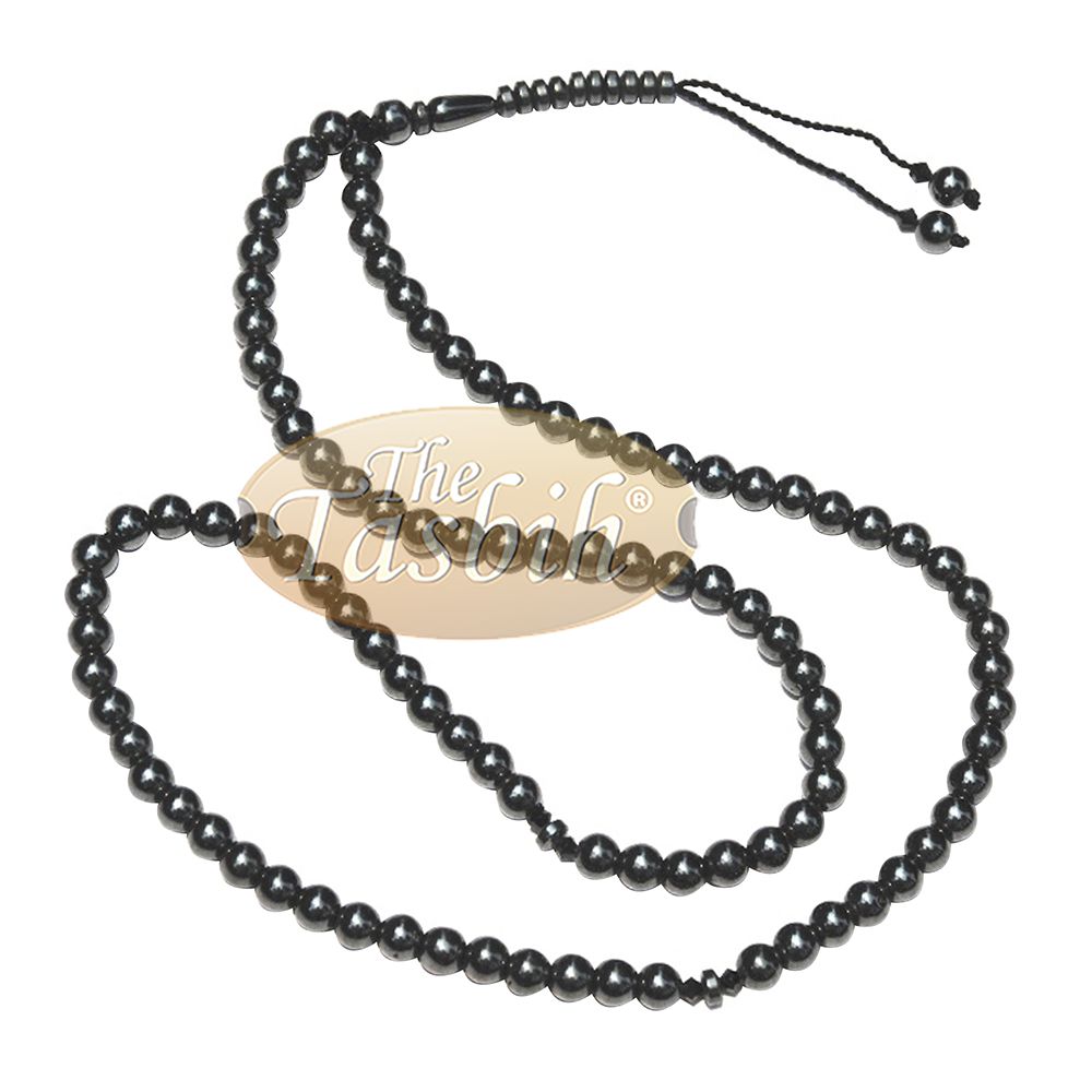 Durable 99 Natural Hematine Stone 8 mm Beads Tasbih