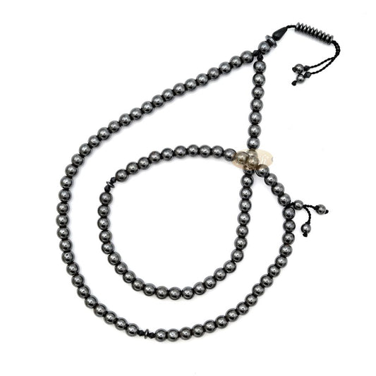 Durable 99 Natural Hematine Stone 8 mm Beads Tasbih