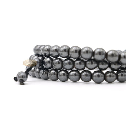 Durable 99 Natural Hematine Stone 8 mm Beads Tasbih