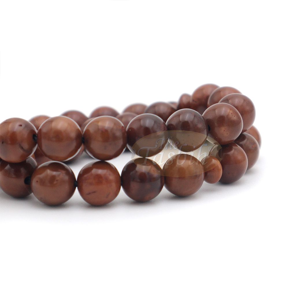 Sandal Spindle Design Kuka Tasbih 33-bd 8.5 mm Kuka Beads