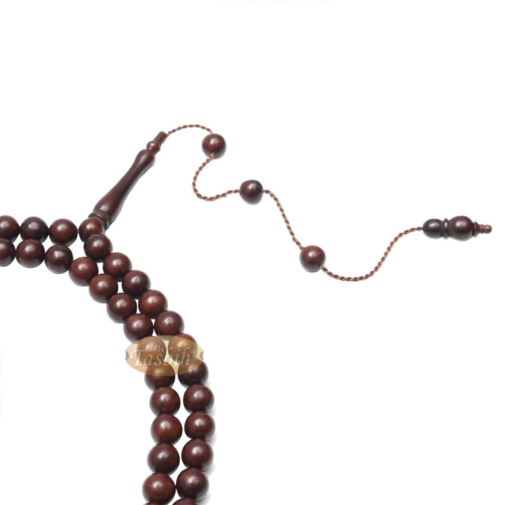 Antique Natural Color 8 mm Turkish Kokka – Kuka Seed Prayer Beads – Rosary – Misbaha