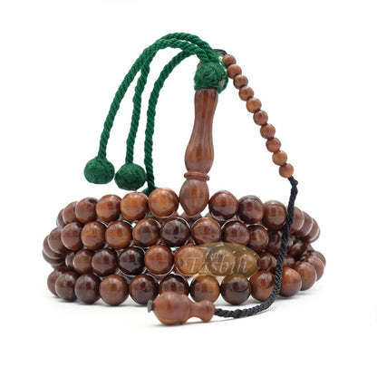 Natural Color Genuine Kuka Misbaha – 9 mm 99 count with Yarn Stops