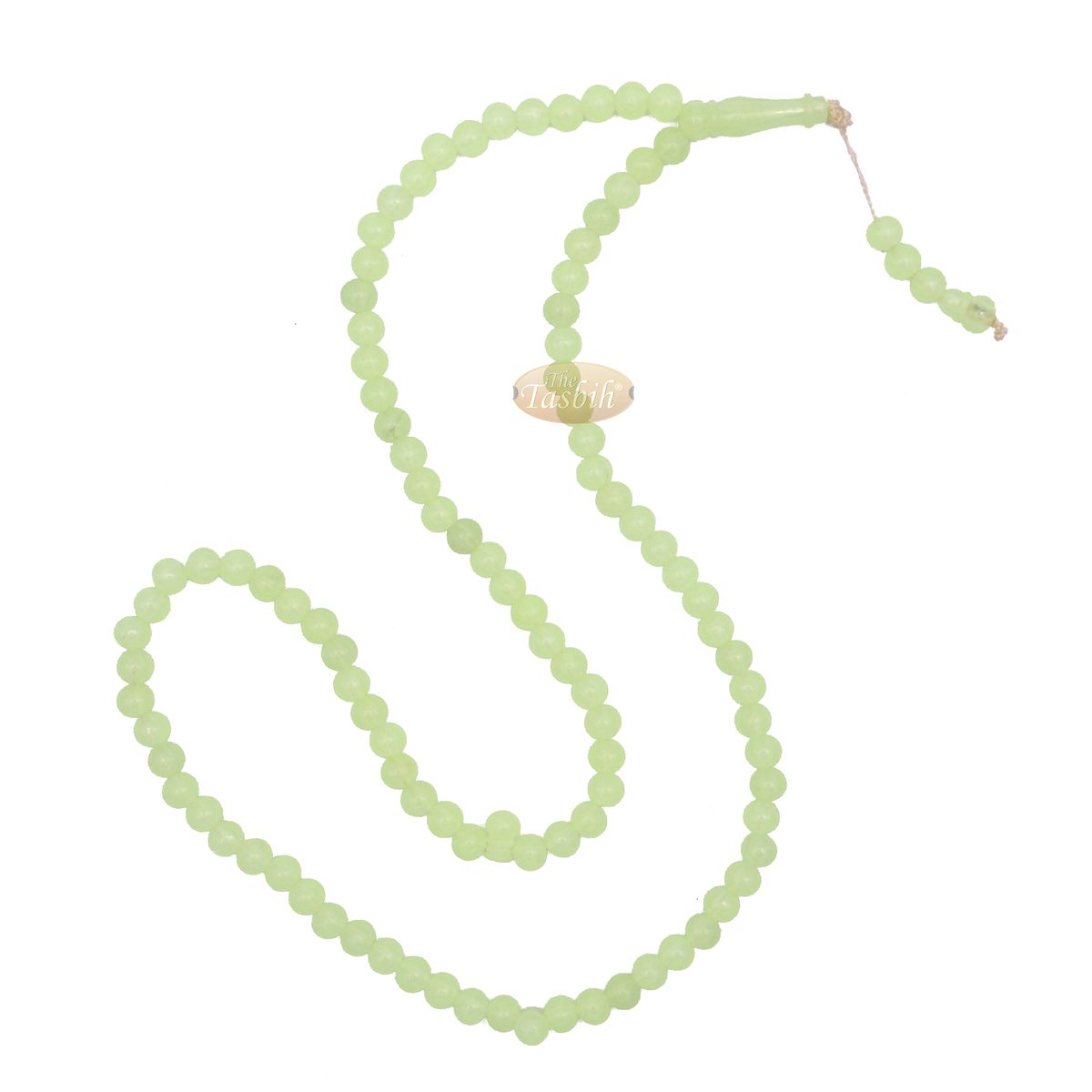 Glow-In-The-Dark Plastic Tasbih with 8 mm Prayer Beads Subha