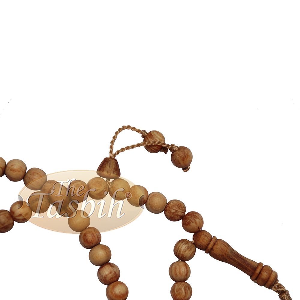 Large Scented Pine Wood Tasbih 10 mm Beads Prayer Beads