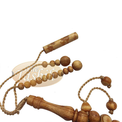 Large Scented Pine Wood Tasbih 10 mm Beads Prayer Beads