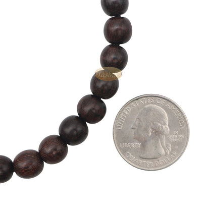 1000-Bead Tamarind Tree Tasbih 8 mm Sufi Prayer Beads with Tassels