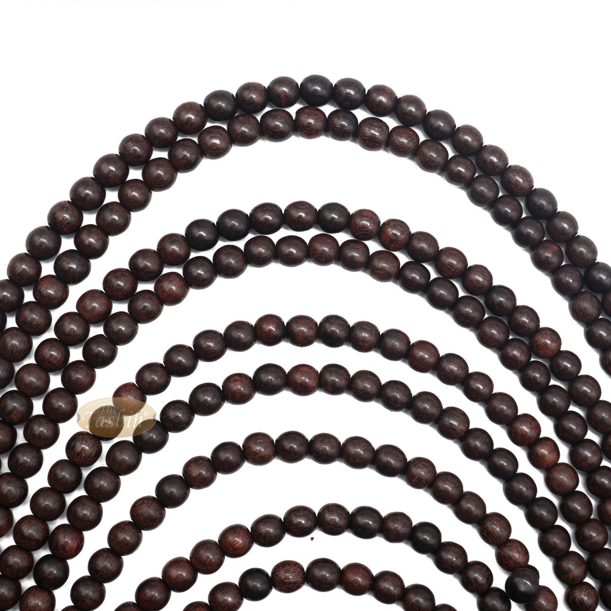 1000-Bead Tamarind Tree Tasbih 8 mm Sufi Prayer Beads with Tassels