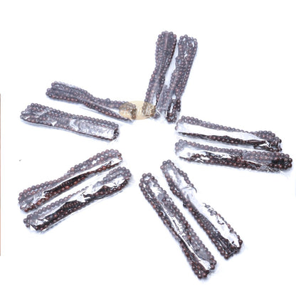 Tamarind Wood Rosary 8 mm-Bead Dense Wood Tasbih with 99-Beads