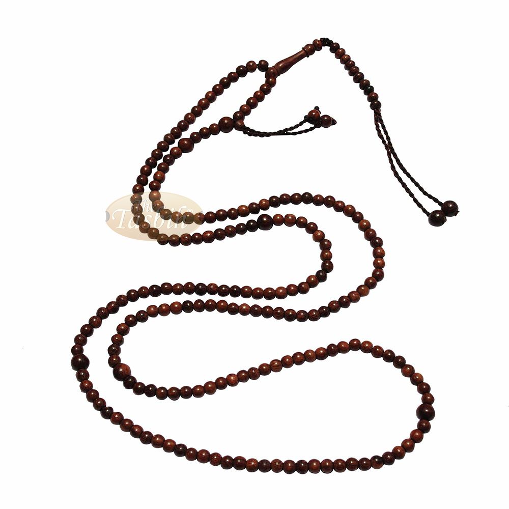 Natural Naqshbandi Tariqah Tasbih Tamarind 6 mm Prayer Beads