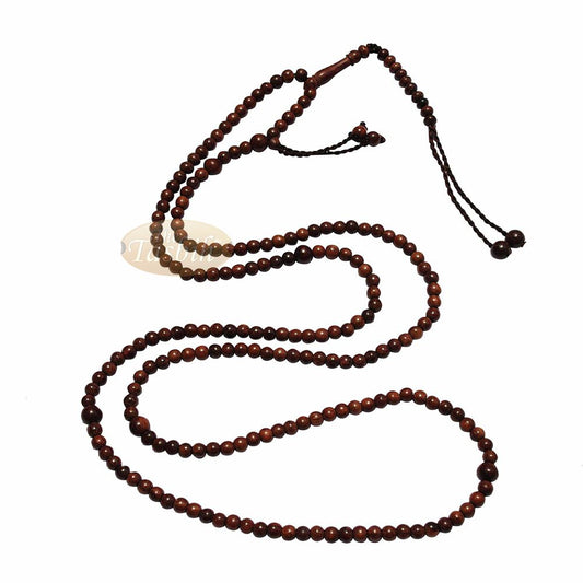 Natural Naqshbandi Tariqah Tasbih Tamarind 6 mm Prayer Beads