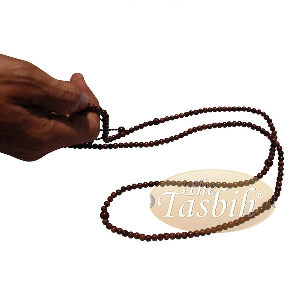 Natural Naqshbandi Tariqah Tasbih Tamarind 6 mm Prayer Beads