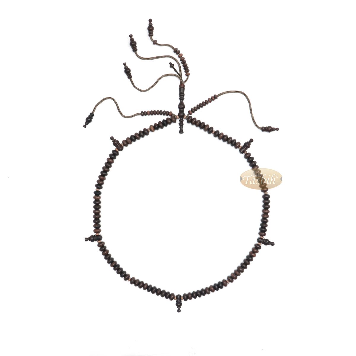 Large Tijani Tariqah Tasbih Prayer Beads – Limited Edition
12×7 mm Tamarind Wood