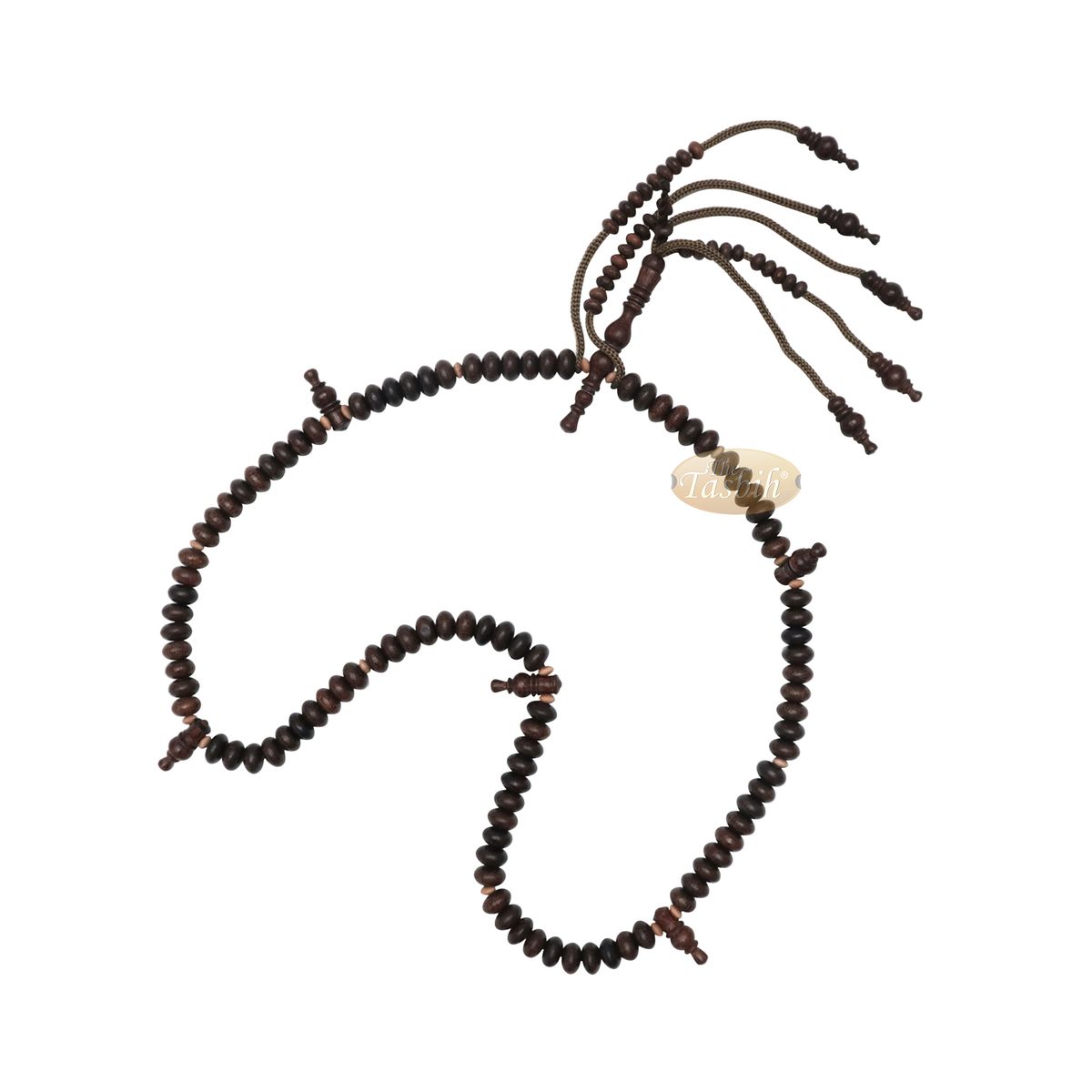 Large Tijani Tariqah Tasbih Prayer Beads – Limited Edition
12×7 mm Tamarind Wood