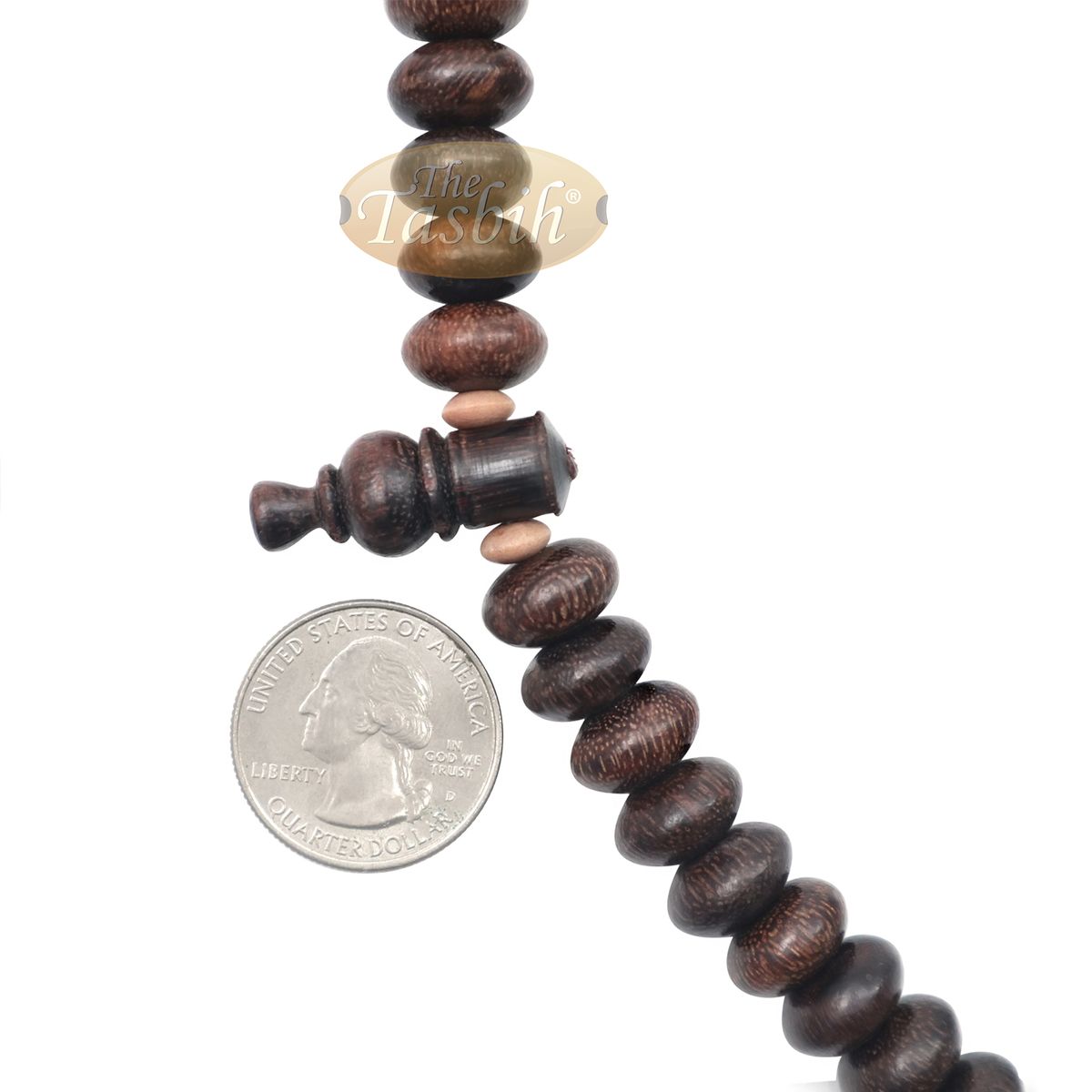 Large Tijani Tariqah Tasbih Prayer Beads – Limited Edition
12×7 mm Tamarind Wood
