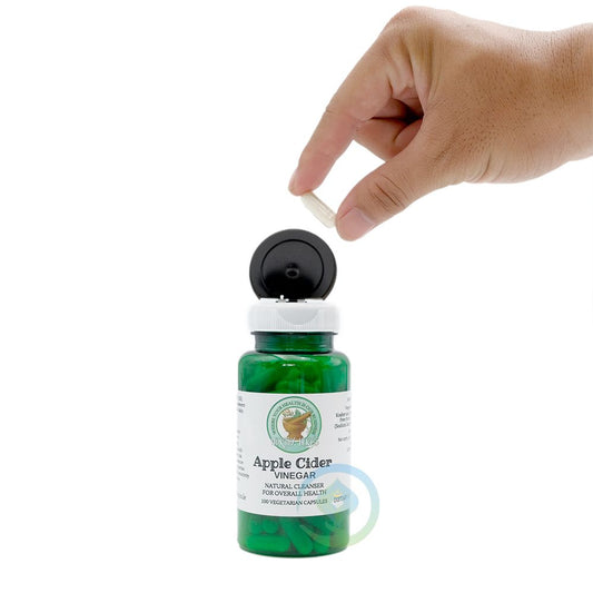 Worthy Herbs® Apple Cider Vinegar Vegetarian Soft-Gel Capsules – 100 ct