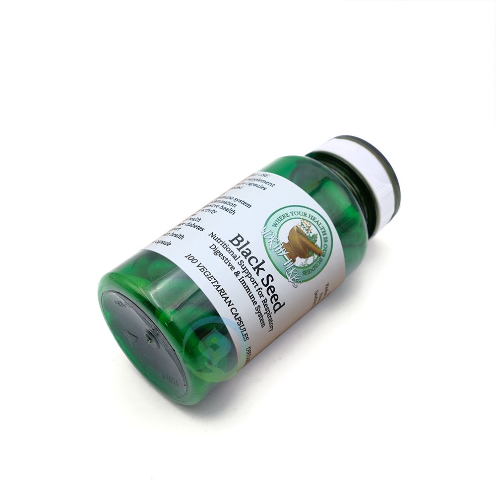 Worthy Herbs® Black Seed Vegetarian Soft-Gel Capsules – 100 ct