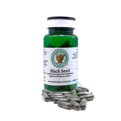 Worthy Herbs® Black Seed Vegetarian Soft-Gel Capsules – 100 ct