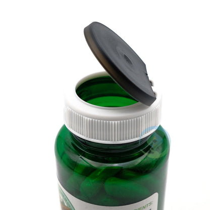 Worthy Herbs Shilajit supplement bottle containing 100 vegetarian capsules for rejuvenation and detoxification.